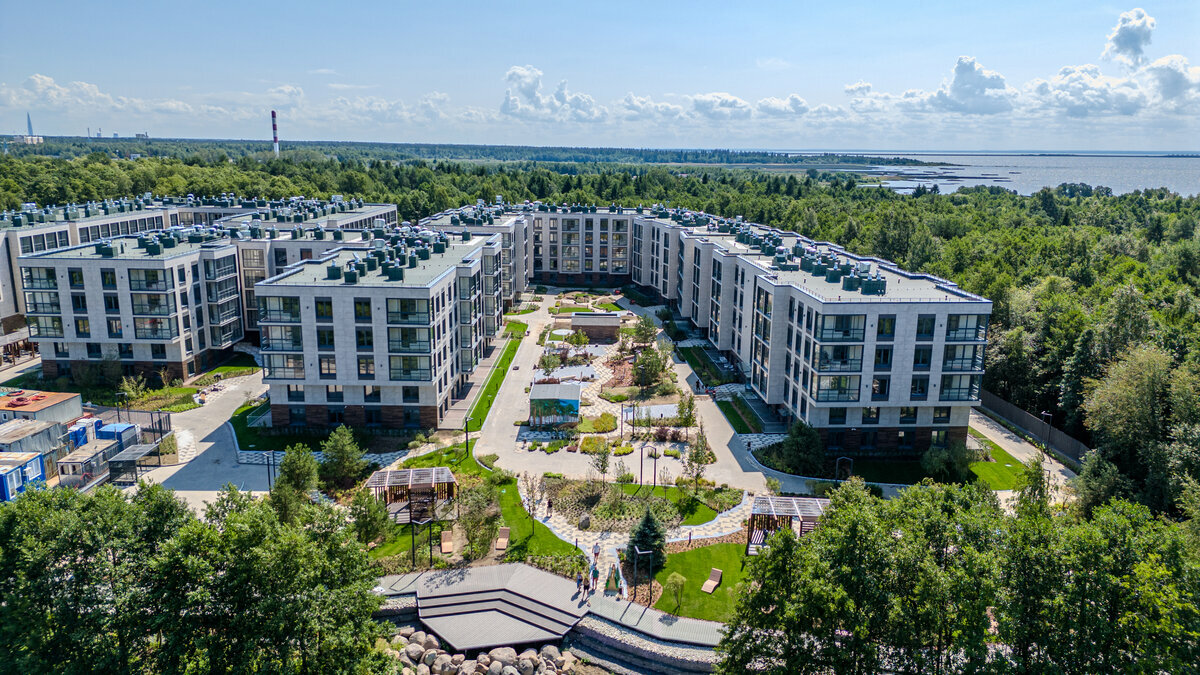 Комплекс загородных апартаментов бизнес-класса «Bereg. Курортный» сдан в эксплуатацию