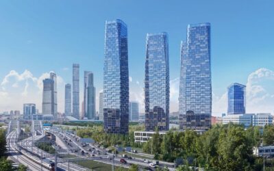 Во второй очереди жилого комплекса «Ривер Парк Кутузовский» завершены монолитные работы